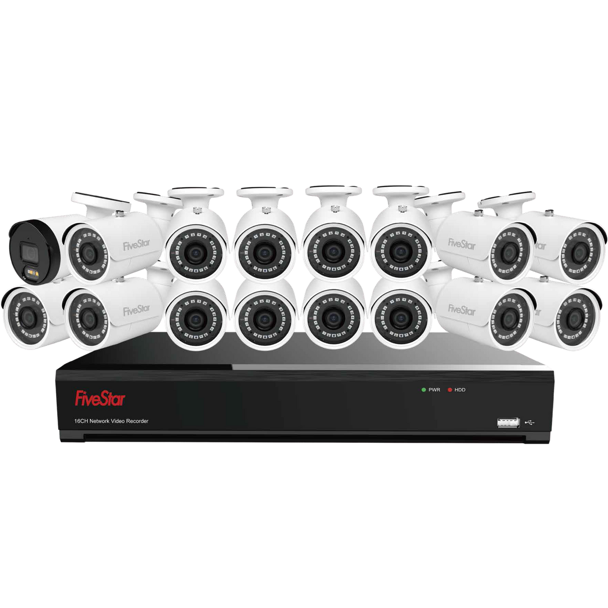 16 Channel Smart PoE Ultra-HD Security Camera System
