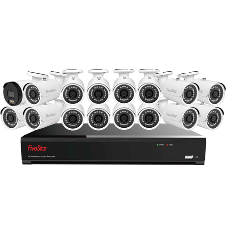 16 Channel Smart PoE Ultra-HD Security Camera System