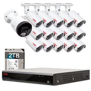 16 Channel Smart PoE Ultra-HD Security Camera System